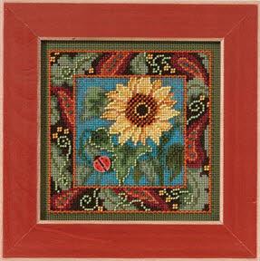 Custom Sunflowers Cross Stitch Wedding Pattern For Couple Modern Gifts