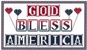 Pattern, God Bless America by Mary Gaines Designs