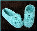 Pattern, Mary's Knitted  Cozy Woman's Slippers by Mary Gaines Designs