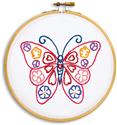 Stamped Stitchable, Butterfly by Jack Dempsey