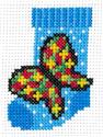 Pattern, Fluttering Festive Joy by Imaginating