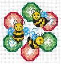 Pattern, Buzzing Through the Holly-Days by Imaginating