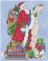 Pattern, Checking His List by Joan Elliott Design