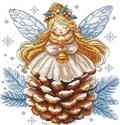 Pattern, Pine Cone Angel by Les Petites Croix De Lucie