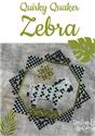 Pattern, Quirky Quaker Zebra by Darling & Whimsy Designs