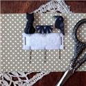 Beads, Buttons & Charm, Halloween Creatures Pins by Puntini Puntini