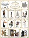 Pattern, Dickens' s Christmas Sampler by Twin Peak Primitives