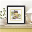 Stamped Kit, Yellow House by Dimensions