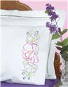 Stamped Stitchable, Wildflowers (Perle Edge Pillowcase) by Jack Dempsey