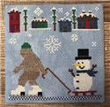 Pattern, Ice Skating Bigfoot by Sambrie Stitches Designs