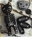 Pattern, Bones - Animal Crackers by Stacy Nash Primitives