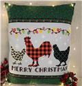 Pattern, Hen Christmas Fashion by Twin Peak Primitives