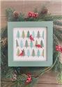 Pattern, Winter Visitors by Petal Pusher