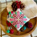 Pattern, Pink Poinsettia by Luhu Stitches