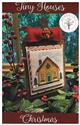 Pattern, Tiny Houses - Christmas by Anabella's Inc