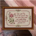 Pattern, Bible Verse Pattern:  Call Unto Me - Jeremiah 33:3 KJV by Happiness is Heartmade