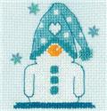 Kit, Frosted Snowman Coaster by Heritage Crafts