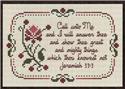 Pattern, Call Unto Me - Jeremiah 33:3 by Happiness is Heartmade