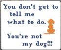 Pattern, Not My Dog by Iris Originals