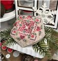 Pattern, Christmas Biscornu by Erin Elizabeth Designs