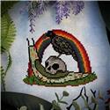 Pattern, Goth Rainbow by The Stitch Crypt
