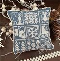 Pattern, Winter Pillow by Flossabilities