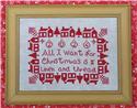 Pattern, Christmas Schoolhouse by The Spanish Stitcher