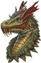 Pattern, Mini Christmas Dragon by Artecy Cross Stitch