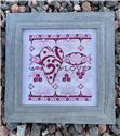 Pattern, In My Heart - Red by Jan Hicks Creates