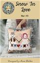 Pattern, Snow in Love by Annie Beez Folk Art