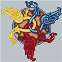 Pattern, Primary Dragons by Artists Alley