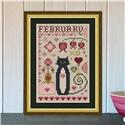 Pattern, Cat Tales Collection: February Cat by Happiness is Heartmade