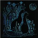 Kit, Cats Moonlight by Riolis