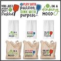 Pattern, Pickleball Sayings II - Passion ~ Pickled ~ Dinking by Cross Stitch Wonders