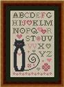 Pattern, Cat Tales Collection: Heart Alphabet Cat by Happiness is Heartmade