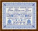 Pattern, Love in Blue by Joan Elliott Design