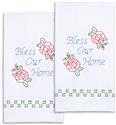 Stamped Stitchable, Bless Our Home by Jack Dempsey