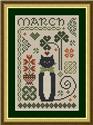 Pattern, Cat Tales Collection: March Cat by Happiness is Heartmade
