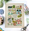 Pattern, Spring Traditions Sampler by Tiny Modernist
