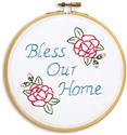 Stamped Stitchable, Bless Our Home by Jack Dempsey