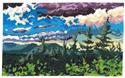 Pattern, White Mountain Dream by Imaginating