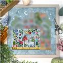 Pattern, Fantastical Greenhouse 2 by Tiny Modernist