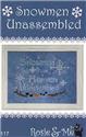 Pattern, Snowmen Unassembled by Rosie & Me Creations