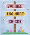 Pattern, Egg hunt by Cute Embroidery by Kate