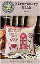 Pattern, Strawberry Milk by Annie Beez Folk Art