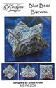 Pattern, Blue Bead Biscornu by Keslyn's