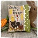Pattern, Easter Vibes Pillow by Fairy Wool in the Woods