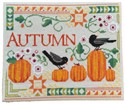 Pattern, Autumn Blackbirds - Courier Duos by Robin Pickens Inc