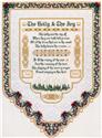 Pattern, Holly and Ivy Sampler by Teresa Wentzler