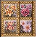 Pattern, Flower Quartet by Teresa Wentzler